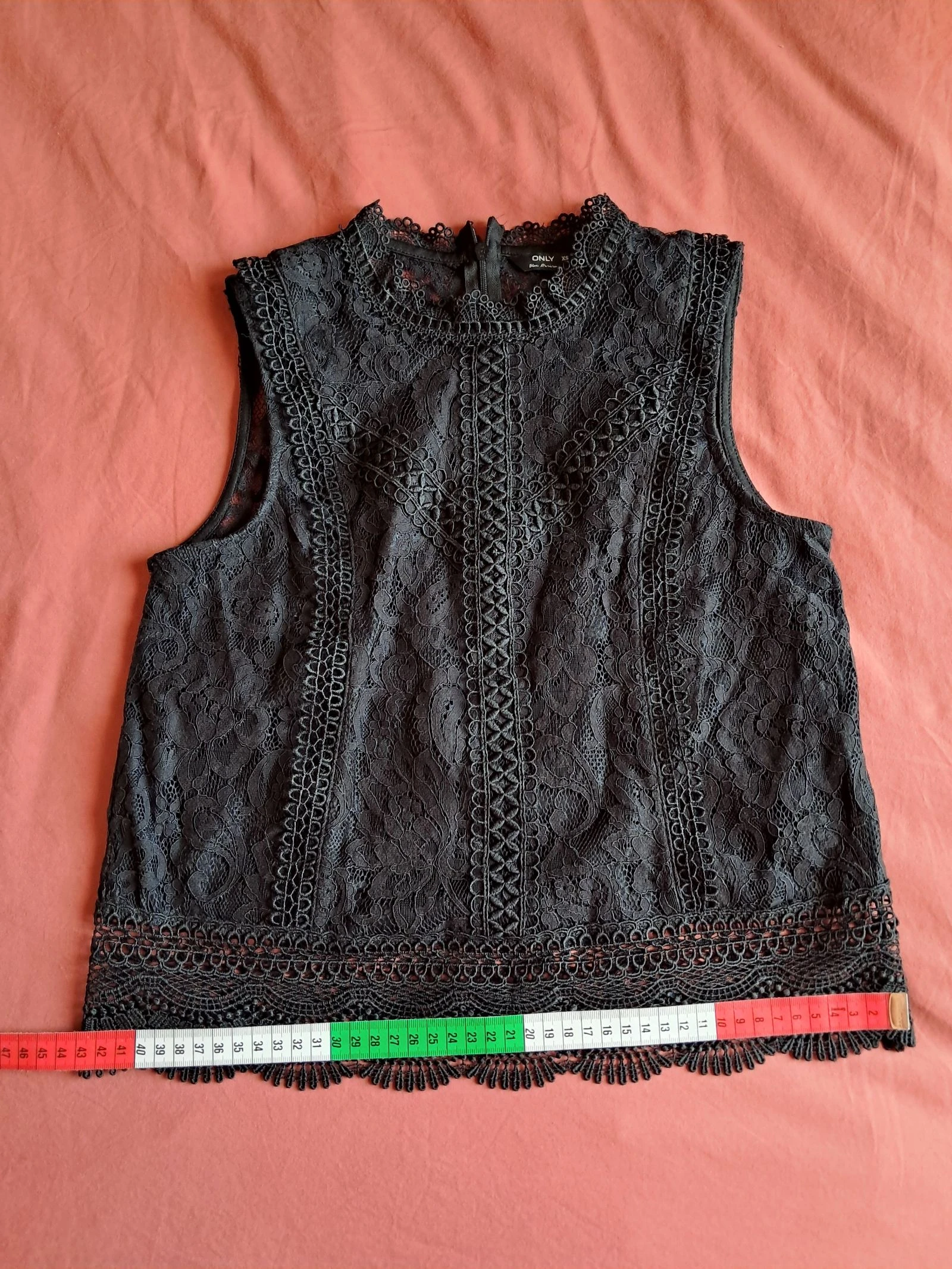 Elegant black Only lace top size 34 – photo 9
